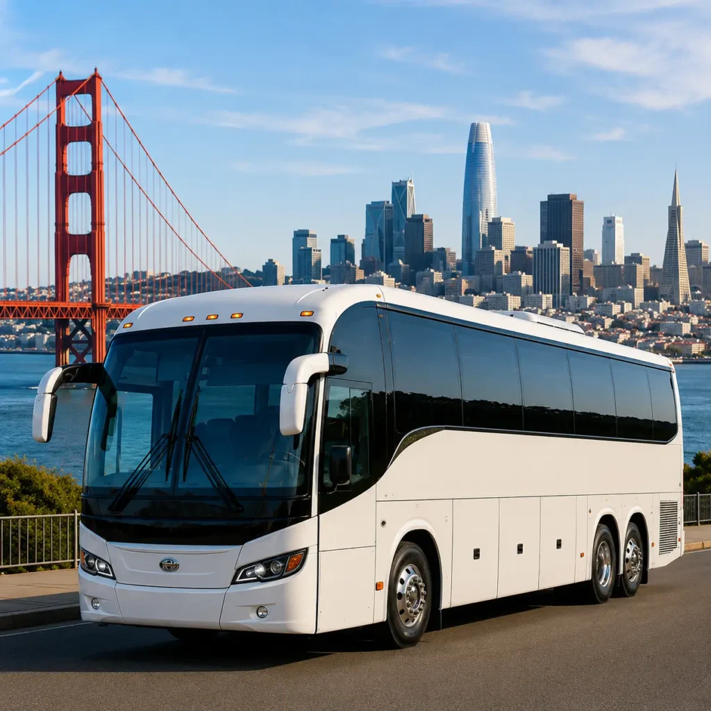 bay area charter bus rental