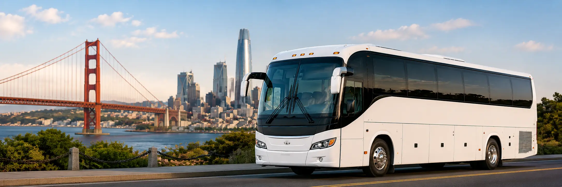 bay area charter bus rental