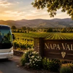 napa valley charter bus rental