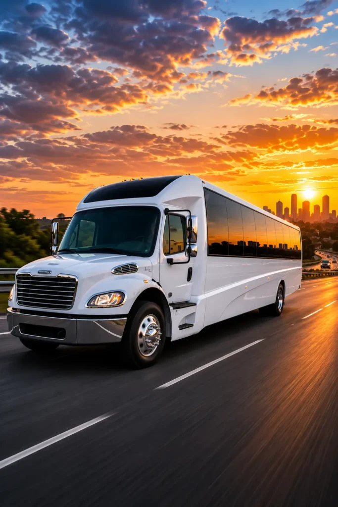 40 pax charter bus rental